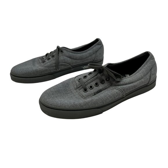 Vans Unisex Gray Canvas Casual Sneakers Mens 8 Womens 9.5 - Picture 1 of 9